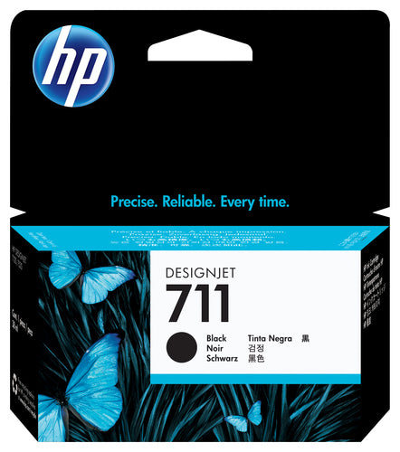 HP 711 38-ml Black DesignJet Ink Cartridge HP 711 38-ml Black DesignJet Ink Cartridge